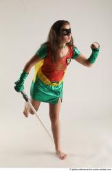 LUCY ROBIN WITH LIGHTSABER 2